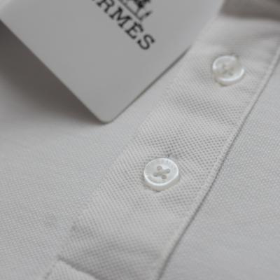 Hermes Polo Shirt White