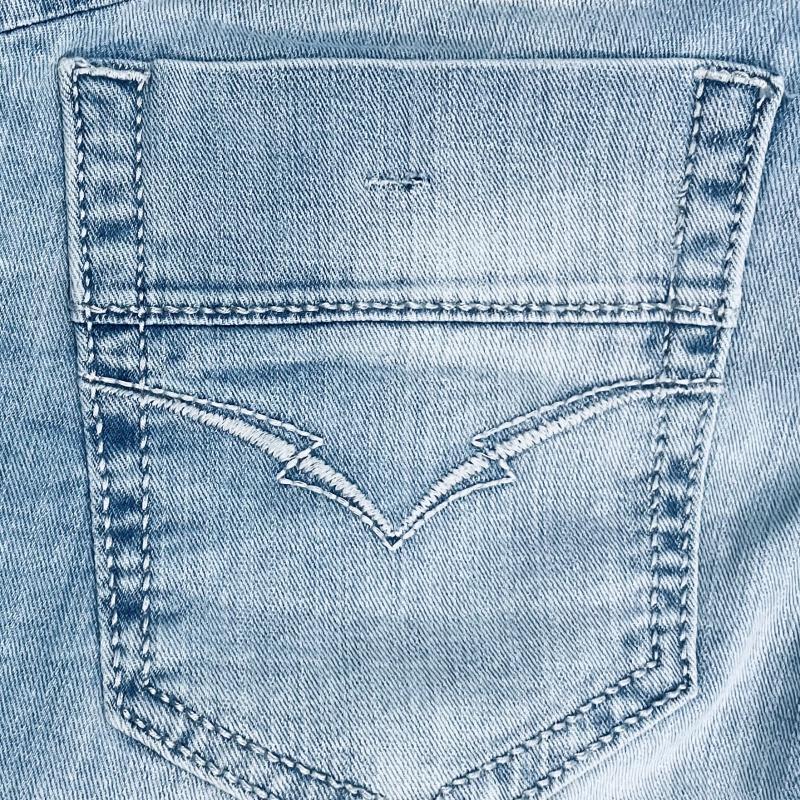 Rookies Jeans White Blue